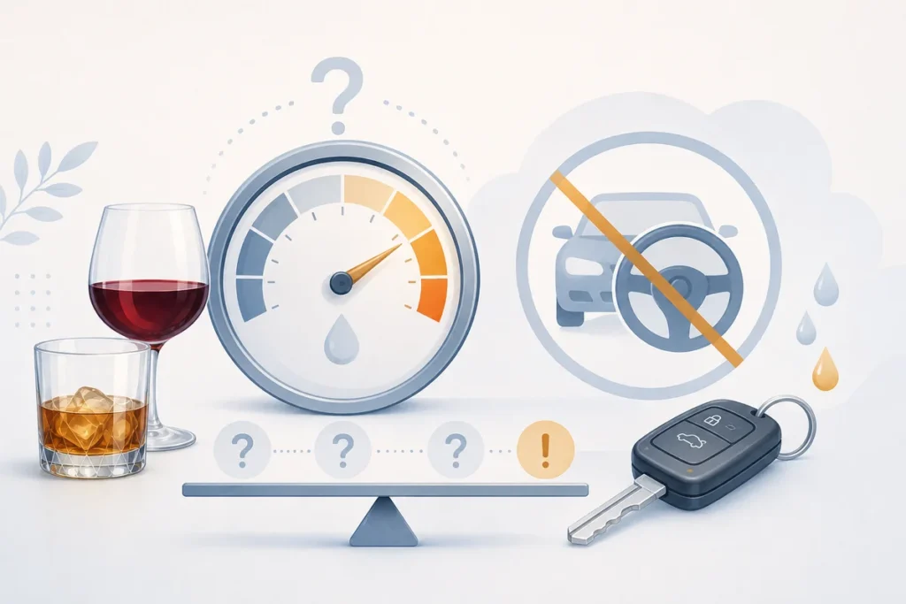 Illustration sur l’usage prudent des estimations de BAC avant de conduire